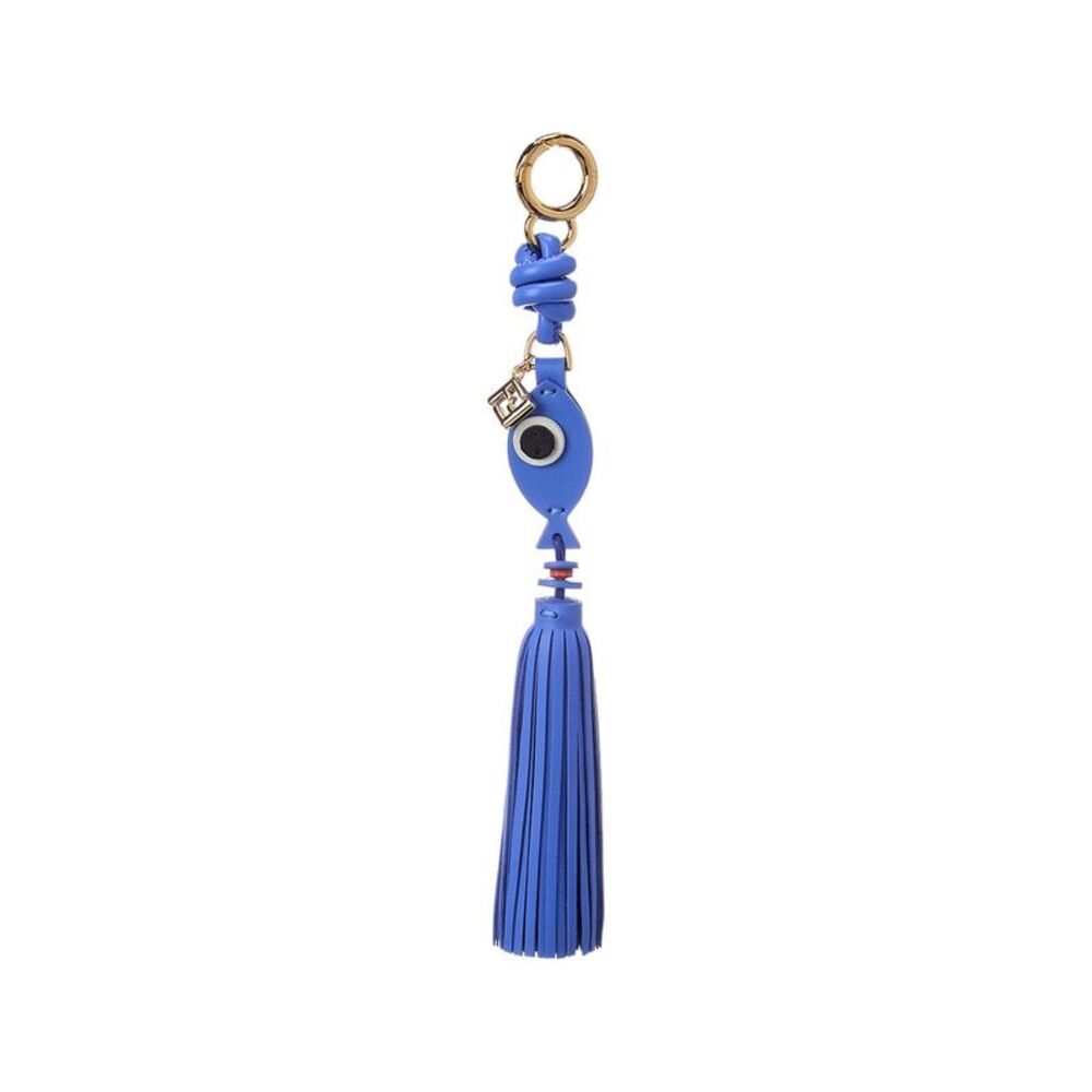 Fendi Fish Leather Charm, Green
